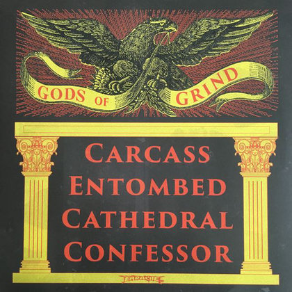 V.A. - Gods Of Grind - Carcass / Entombed / Cathedral / Confessor V.A. - Gods Of Grind - Carcass / Entombed / Cathedral / Confessor